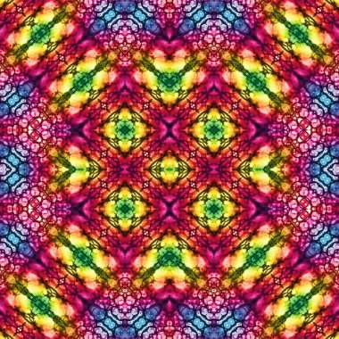 Kusursuz desen. Kusursuz doku ve arka plan. Soyut kaleydoskop