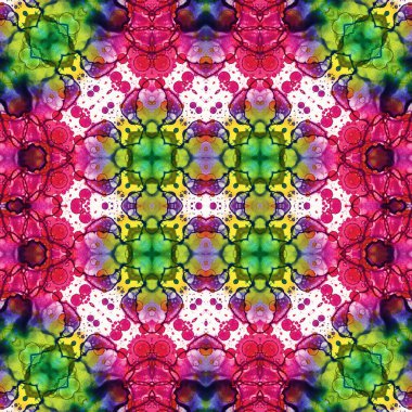 Kusursuz desen. Kusursuz doku ve arka plan. Soyut kaleydoskop