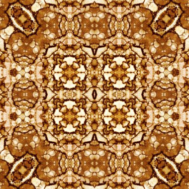 Kusursuz desen. Kusursuz doku ve arka plan. Soyut kaleydoskop