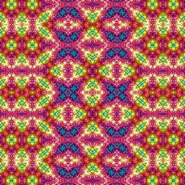 Kusursuz desen. Kusursuz doku ve arka plan. Soyut kaleydoskop