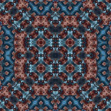 Kusursuz desen. Kusursuz doku ve arka plan. Soyut kaleydoskop