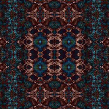 Kusursuz desen. Kusursuz doku ve arka plan. Soyut kaleydoskop