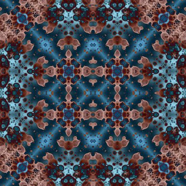 Kusursuz desen. Kusursuz doku ve arka plan. Soyut kaleydoskop