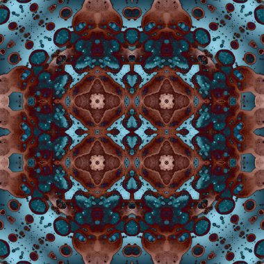 Kusursuz desen. Kusursuz doku ve arka plan. Soyut kaleydoskop