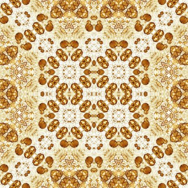 Kusursuz desen. Kusursuz doku ve arka plan. Soyut kaleydoskop