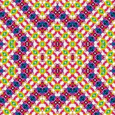 Kusursuz desen. Kusursuz doku ve arka plan. Soyut kaleydoskop