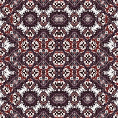 Kusursuz desen. Kusursuz doku ve arka plan. Soyut kaleydoskop