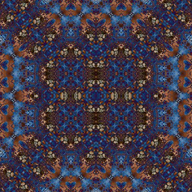 Kusursuz desen. Kusursuz doku ve arka plan. Soyut kaleydoskop