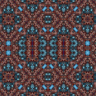 Kusursuz desen. Kusursuz doku ve arka plan. Soyut kaleydoskop