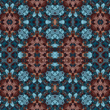 Kusursuz desen. Kusursuz doku ve arka plan. Soyut kaleydoskop