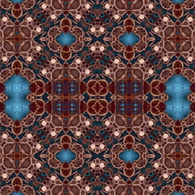 Kusursuz desen. Kusursuz doku ve arka plan. Soyut kaleydoskop