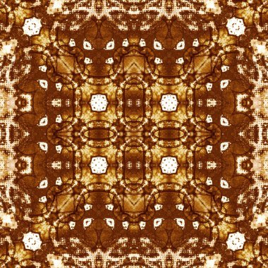 Kusursuz desen. Kusursuz doku ve arka plan. Soyut kaleydoskop