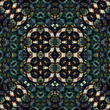 Kusursuz desen. Kusursuz doku ve arka plan. Soyut kaleydoskop