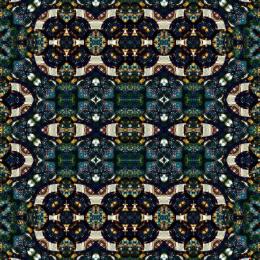 Kusursuz desen. Kusursuz doku ve arka plan. Soyut kaleydoskop