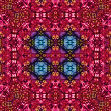 Kusursuz desen. Kusursuz doku ve arka plan. Soyut kaleydoskop