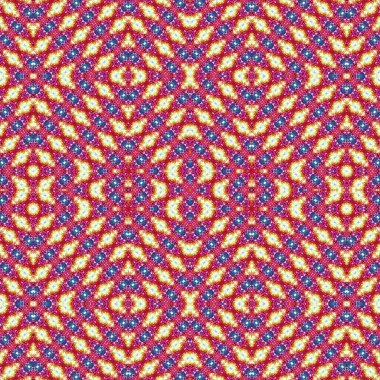 Kusursuz desen. Kusursuz doku ve arka plan. Soyut kaleydoskop