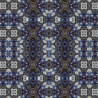 Kusursuz desen. Kusursuz doku ve arka plan. Soyut kaleydoskop