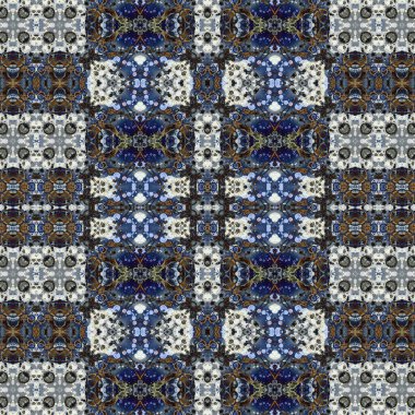 Kusursuz desen. Kusursuz doku ve arka plan. Soyut kaleydoskop