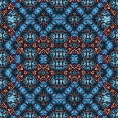 Kusursuz desen. Kusursuz doku ve arka plan. Soyut kaleydoskop