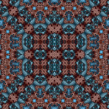 Kusursuz desen. Kusursuz doku ve arka plan. Soyut kaleydoskop