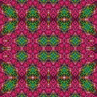 Kusursuz desen. Kusursuz doku ve arka plan. Soyut kaleydoskop