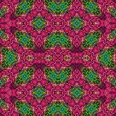 Kusursuz desen. Kusursuz doku ve arka plan. Soyut kaleydoskop