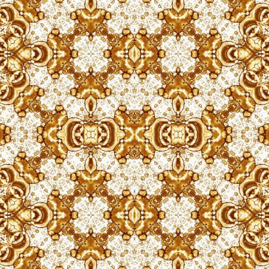 Kusursuz desen. Kusursuz doku ve arka plan. Soyut kaleydoskop