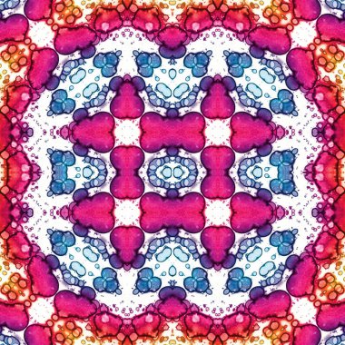 Kusursuz desen. Kusursuz doku ve arka plan. Soyut kaleydoskop