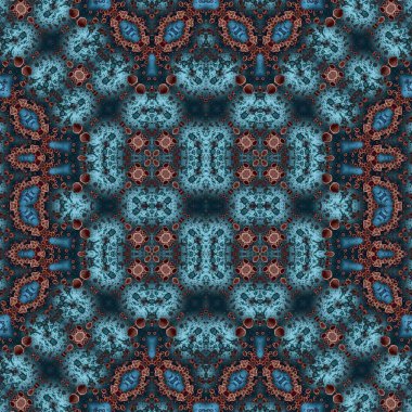 Kusursuz desen. Kusursuz doku ve arka plan. Soyut kaleydoskop