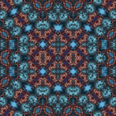 Kusursuz desen. Kusursuz doku ve arka plan. Soyut kaleydoskop