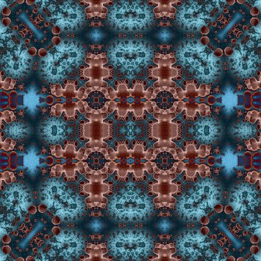 Kusursuz desen. Kusursuz doku ve arka plan. Soyut kaleydoskop