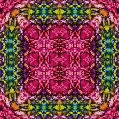 Kusursuz desen. Kusursuz doku ve arka plan. Soyut kaleydoskop