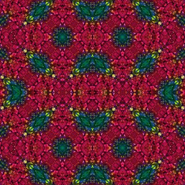 Kusursuz desen. Kusursuz doku ve arka plan. Soyut kaleydoskop