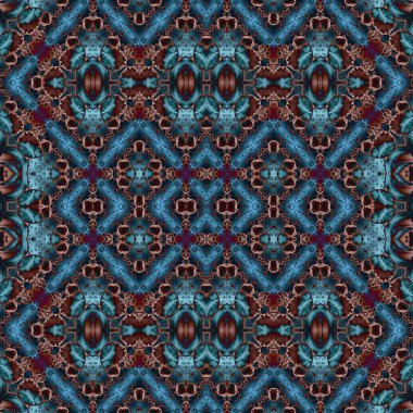 Kusursuz desen. Kusursuz doku ve arka plan. Soyut kaleydoskop