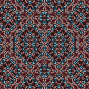 Kusursuz desen. Kusursuz doku ve arka plan. Soyut kaleydoskop