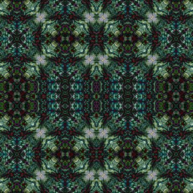 Kusursuz desen. Kusursuz doku ve arka plan. Soyut kaleydoskop