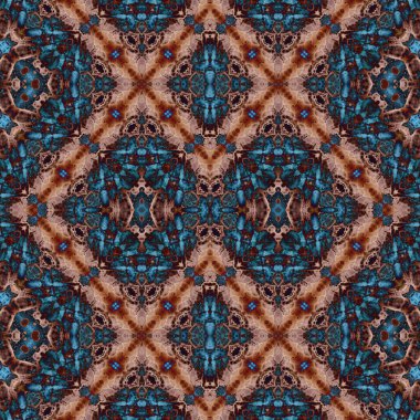 Kusursuz desen. Kusursuz doku ve arka plan. Soyut kaleydoskop