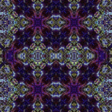 Kusursuz desen. Kusursuz doku ve arka plan. Soyut kaleydoskop