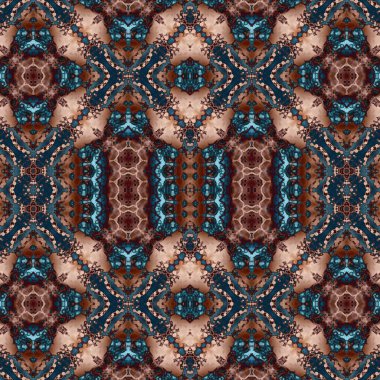 Kusursuz desen. Kusursuz doku ve arka plan. Soyut kaleydoskop