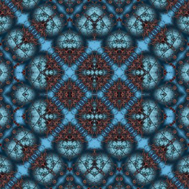 Kusursuz desen. Kusursuz doku ve arka plan. Soyut kaleydoskop