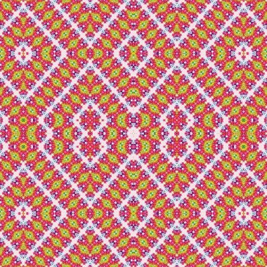 Kusursuz desen. Kusursuz doku ve arka plan. Soyut kaleydoskop