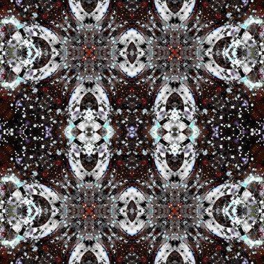 Kusursuz desen. Kusursuz doku ve arka plan. Soyut kaleydoskop