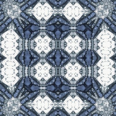 Kusursuz desen. Kusursuz doku ve arka plan. Soyut kaleydoskop