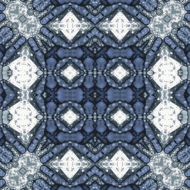 Kusursuz desen. Kusursuz doku ve arka plan. Soyut kaleydoskop