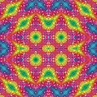 Kusursuz desen. Kusursuz doku ve arka plan. Soyut kaleydoskop