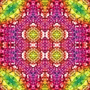 Kusursuz desen. Kusursuz doku ve arka plan. Soyut kaleydoskop