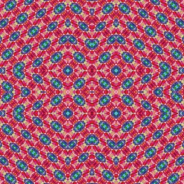 Kusursuz desen. Kusursuz doku ve arka plan. Soyut kaleydoskop