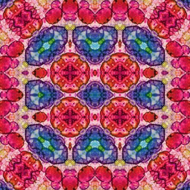 Kusursuz desen. Kusursuz doku ve arka plan. Soyut kaleydoskop