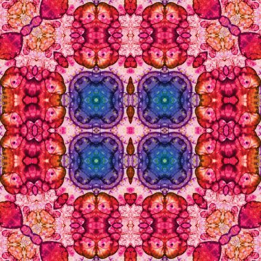 Kusursuz desen. Kusursuz doku ve arka plan. Soyut kaleydoskop