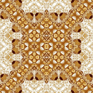 Kusursuz desen. Kusursuz doku ve arka plan. Soyut kaleydoskop